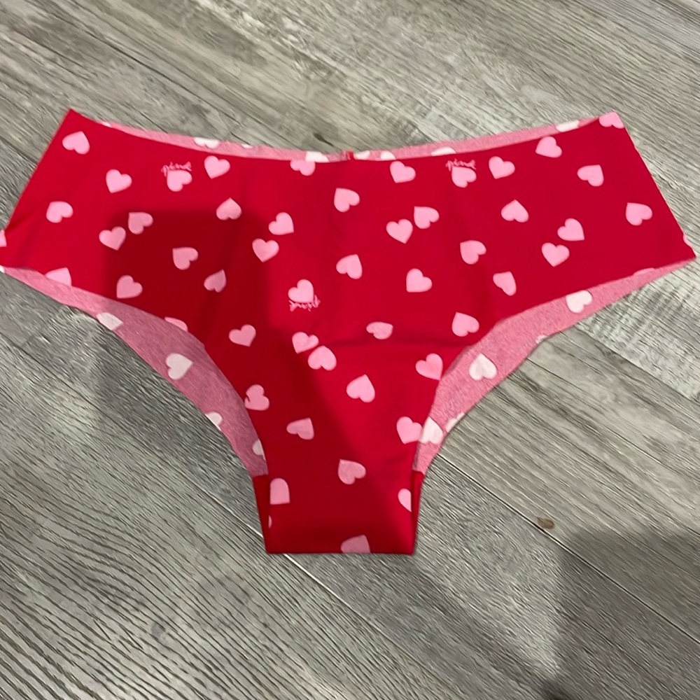 Red heart underwear